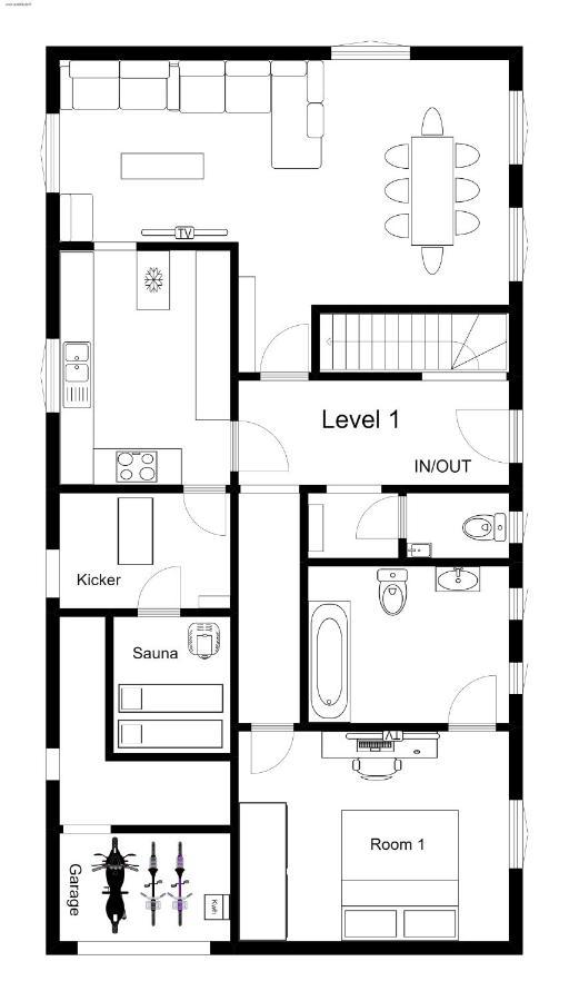 Sixine House Ovifat Exterior foto